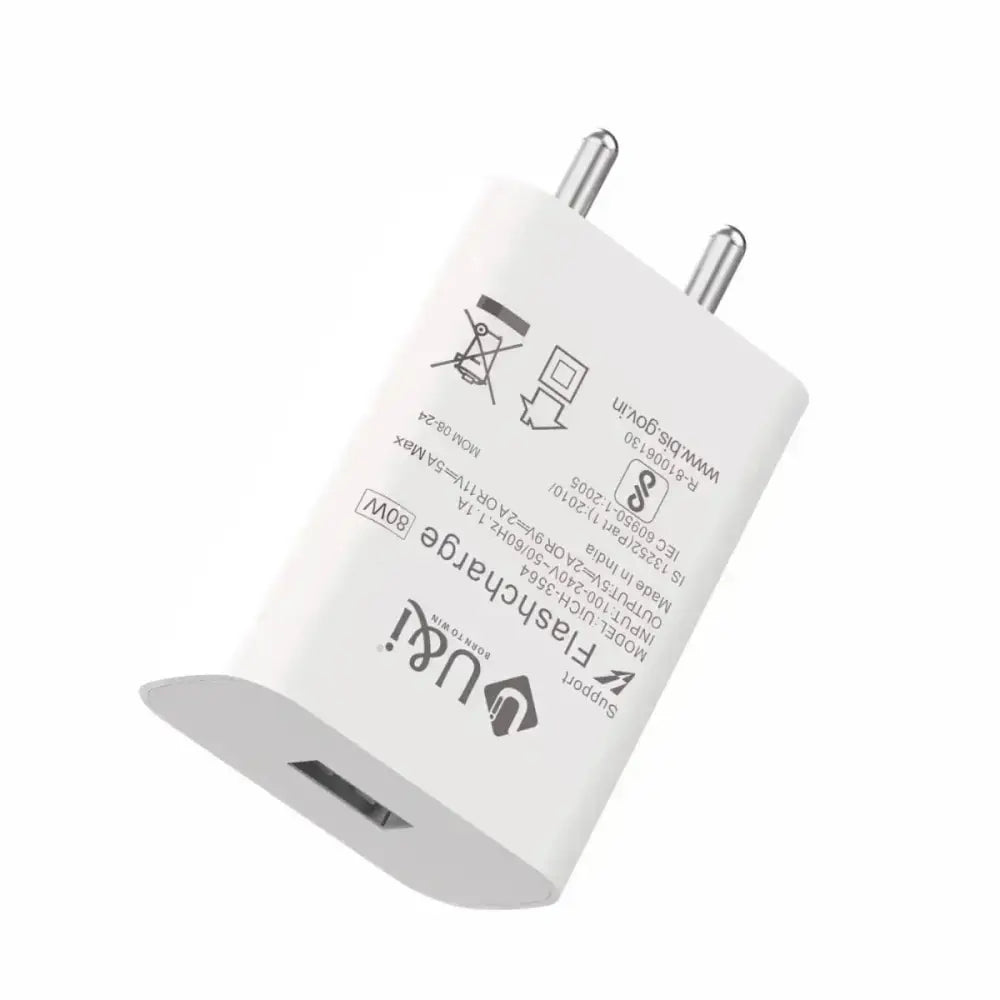 U&i 80w 3519 Flash Charge Charger | 80W Travel Adapter - charger - 80w chargermobile chargercharger