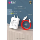 U&i 80w 3519 Flash Charge Charger | 80W Travel Adapter - charger - 80w chargermobile chargercharger