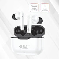 U&i Jump Series 20 Hours Battery Backup True Wireless Earbuds with Noise Reduction - Earbuds - earbudsu&i brandRJ mobiles and accessories Thoothukudi