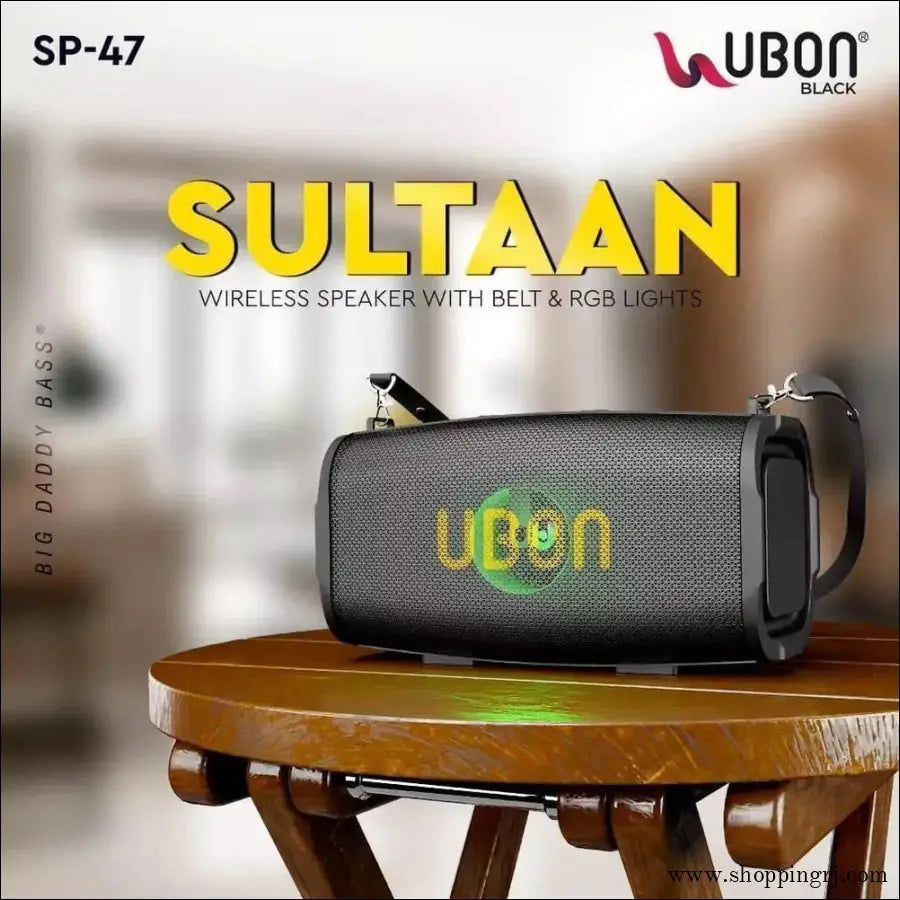 Ubon Sultaan SP - 47 Wireless Speaker - Bluetooth speaker - bluetooth speakerRJ mobiles and accessories ThoothukudiNew arrival