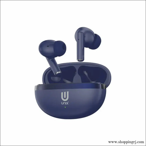 Unix Airbuds Z4 UNO – 40Hr Playtime High Bass BT 5.4 True Wireless Earbuds with 2 MOC IC Protection - Earbuds