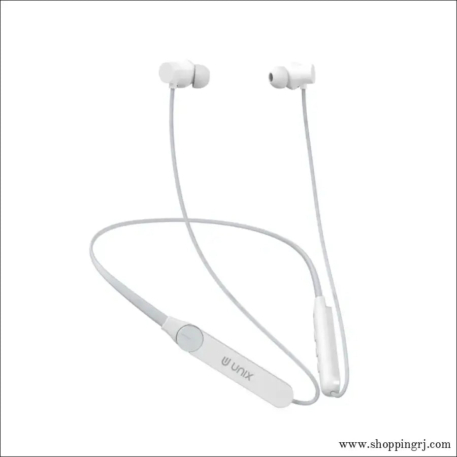 Unix Elite 4 Runx Wireless Neckband – 54H Playtime ENC Magnetic On/Off & Multi-Controller - neckband