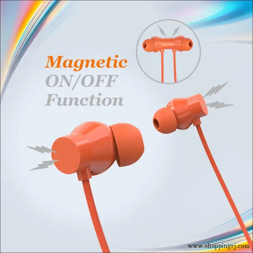 Unix Elite 4 Runx Wireless Neckband – 54H Playtime ENC Magnetic On/Off & Multi-Controller - neckband