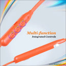 Unix Elite 4 Runx Wireless Neckband – 54H Playtime ENC Magnetic On/Off & Multi-Controller - neckband