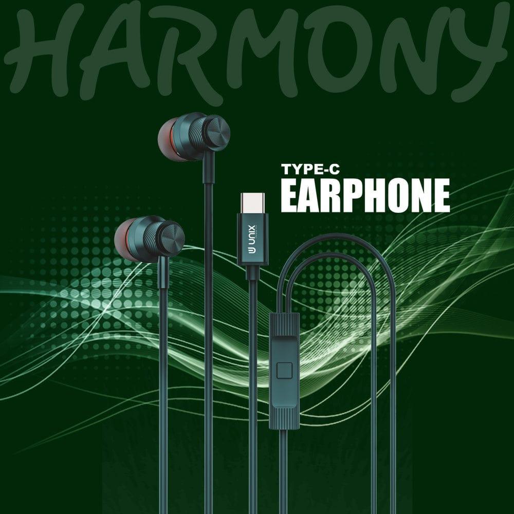 Unix Harmony Type-C Wired Earphone