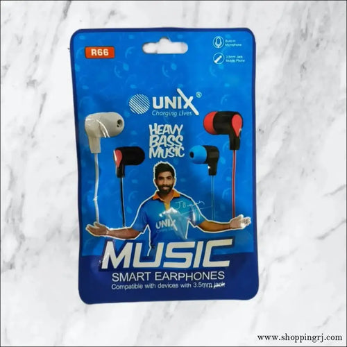 Unix Music Smart Earphone - Earphone - earphoneRJ mobiles and accessories ThoothukudiNew arrivel