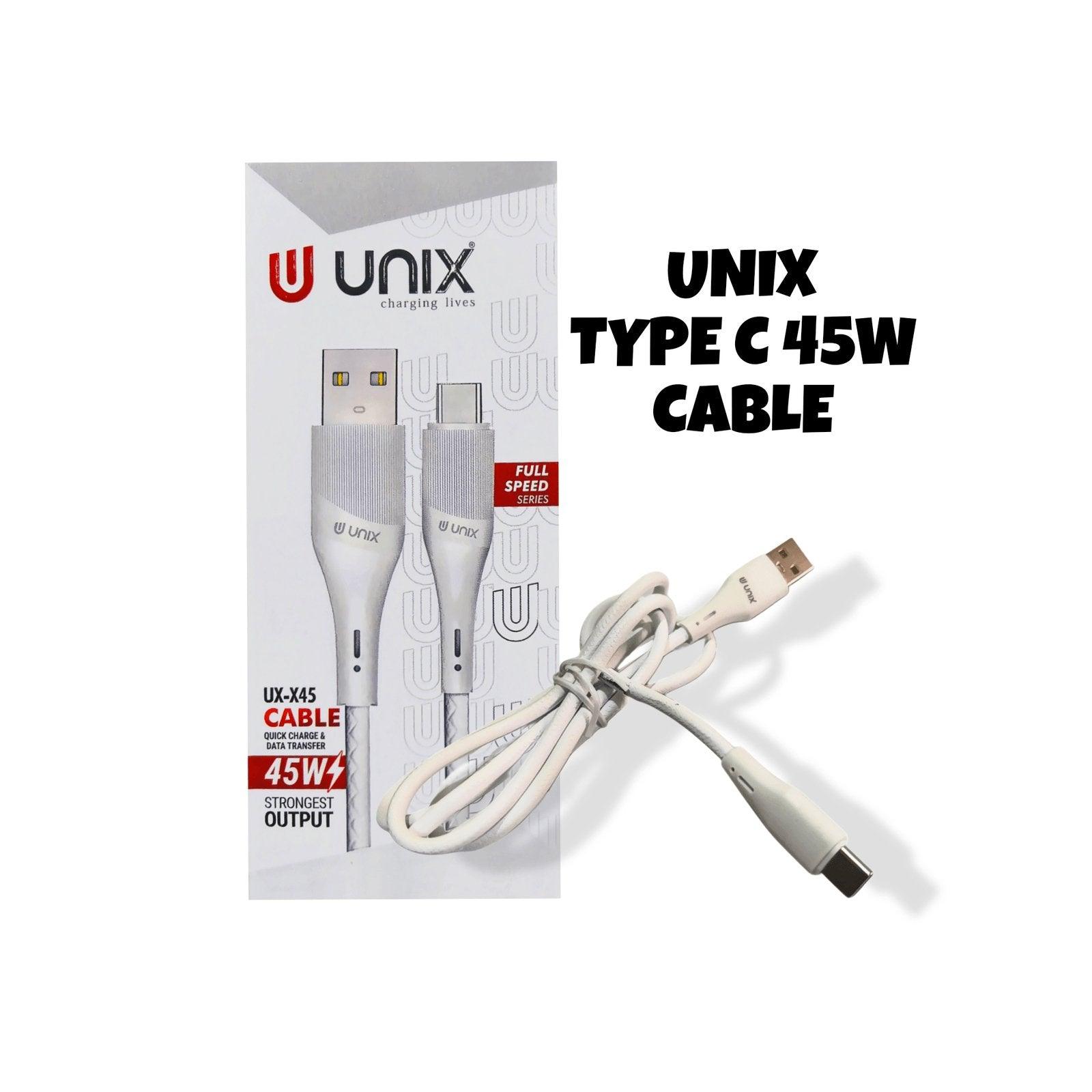 Unix Type 'c' cable (45w)