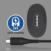 Unix UX-103 Pro Travel Charger with Micro USB Cable