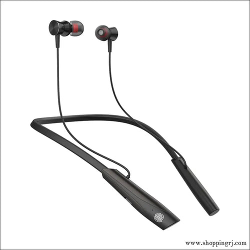 Unix UX-HP50 Universe Wireless Neckband | Up to 32-Hour Talk Time - Black - neckband
