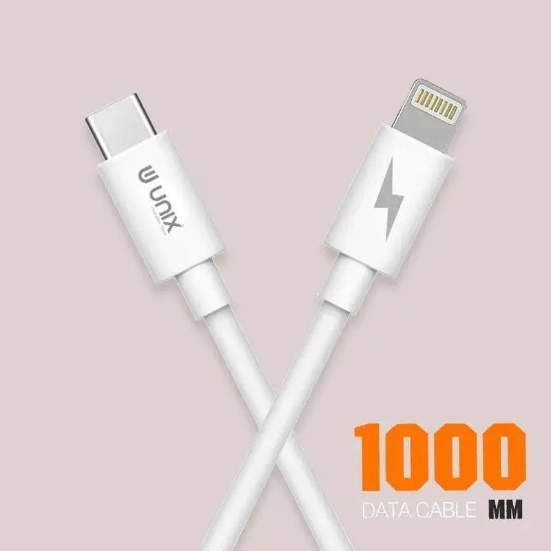 Unix UX - PD29 Fast Charging Data Cable Type - C to Lightning - cablelighting cablecharging cable