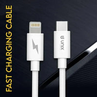 Unix UX - PD29 Fast Charging Data Cable Type - C to Lightning - cablelighting cablecharging cable