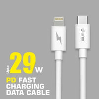 Unix UX - PD29 Fast Charging Data Cable Type - C to Lightning - cablelighting cablecharging cable