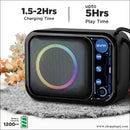 Unix XB-U44 Skon 7W Wireless Stereo Speaker with TF Card USB & Type-C Charging - Bluetooth speaker