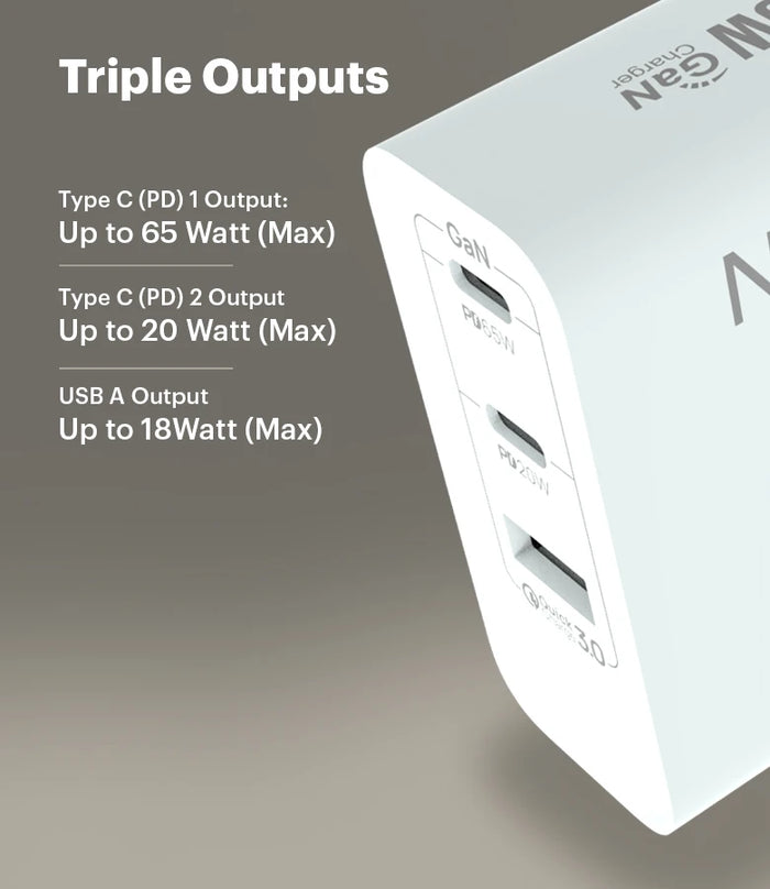 URBAN Sprint 65 Fast Charger With GaN Tech - charger