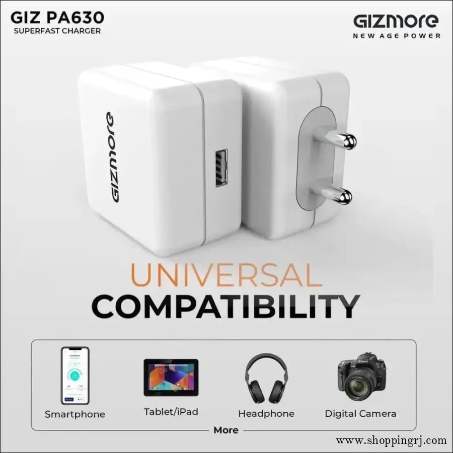 USB-C Power Delivery 3.0 Charger with 30 Watt Fast Charging Speed