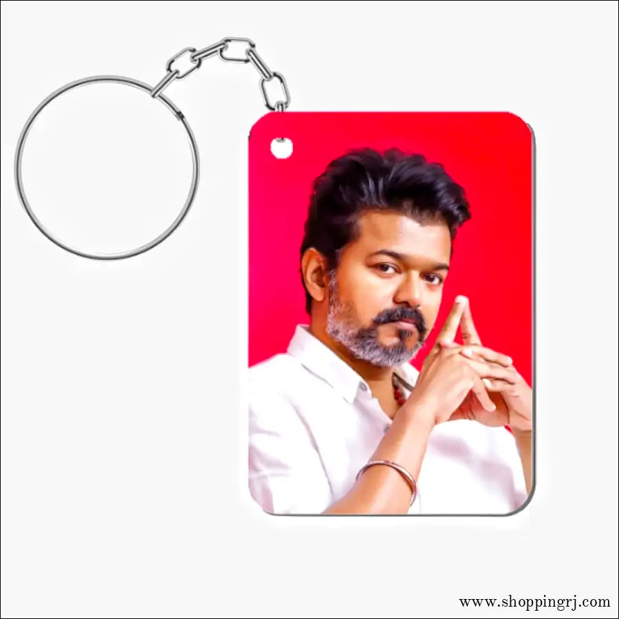 Vijay Exclusive Unique Keychains for TVK Vijay Fans