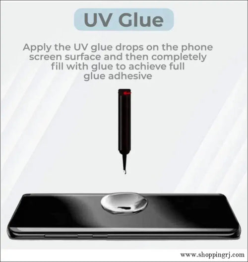 VIVO Curved type UV Tempered Glass - UV tempered glass - Curved glassUV tempered glassFull glass