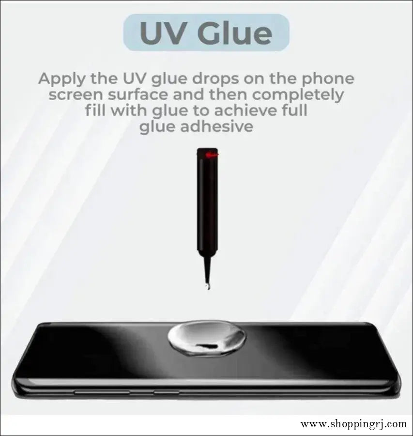 VIVO Curved type UV Tempered Glass - UV tempered glass - Curved glassUV tempered glassFull glass