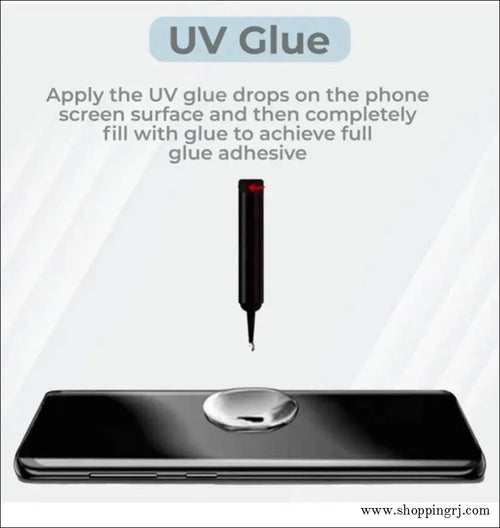Vivo Curved Type Uv Tempered Glass - Tempered Glass