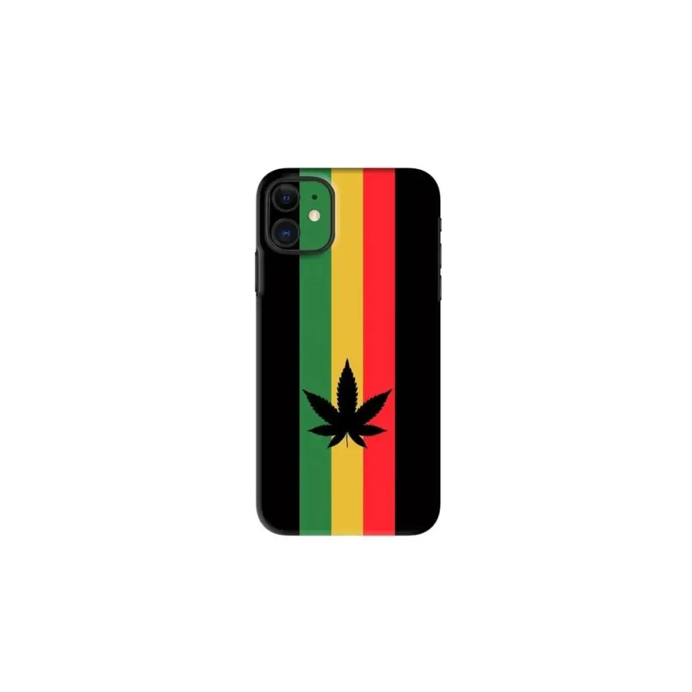 Weed Flag mobile Back Skin