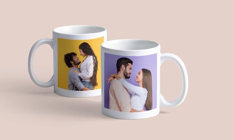 White mug printing