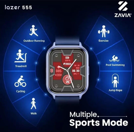 ZAVIA LAZER 555 SMART WATCH - Shopping RJ 