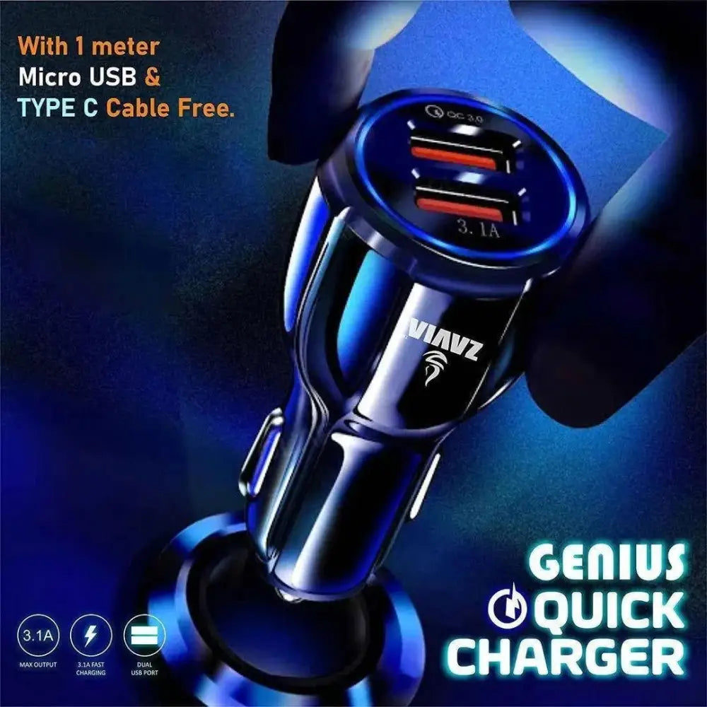 ZAVIA STRIDE 501 30W CAR CHARGER