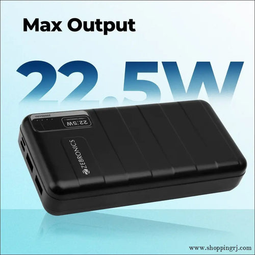 Zeb - MW52 Power bank 20000mah , 22.5w fast charging support - Power bank - 20000 mahRJ mobiles and accessories Thoothukudipower bank