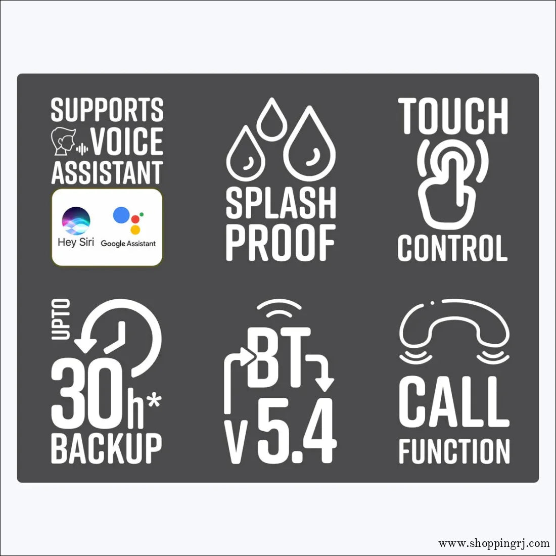 Zeb pods 121 - v5.4 TWS earbuds with 30H, ENC,Gaming mode (Upto 50ms) - Earbuds - Earbudszebronics brandRJ mobiles and accessories Thoothukudi