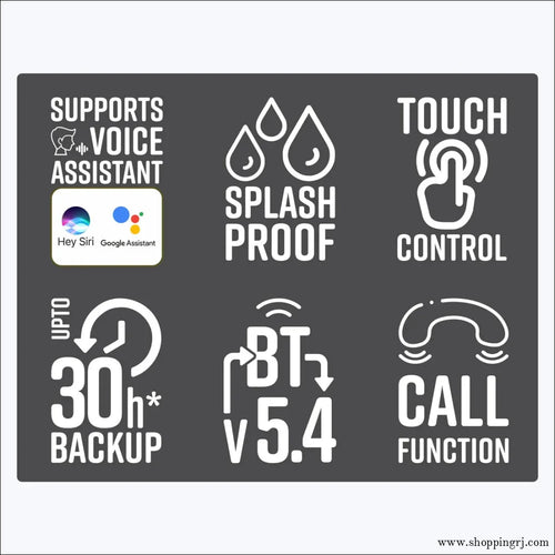 Zeb pods 121 - v5.4 TWS earbuds with 30H, ENC,Gaming mode (Upto 50ms) - Earbuds - Earbudszebronics brandRJ mobiles and accessories Thoothukudi