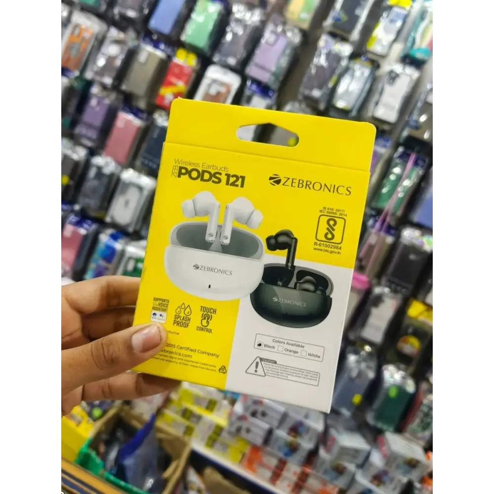 Zeb pods 121 - v5.4 TWS earbuds with 30H, ENC,Gaming mode (Upto 50ms) - Earbuds - Earbudszebronics brandRJ mobiles and accessories Thoothukudi