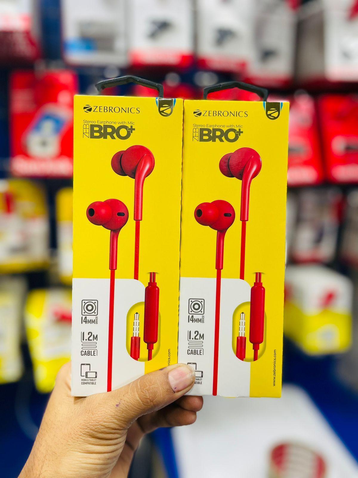 Zebronics bro Plus earphone