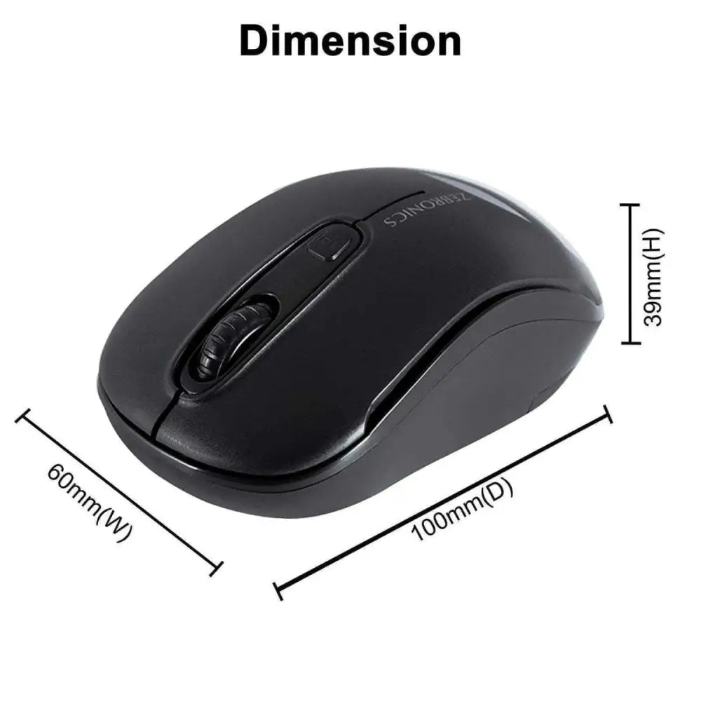 Zebronics Dash Wireless Mouse - Laptop accessories - Laptop accessoriesNew arrivelLaptop mouse