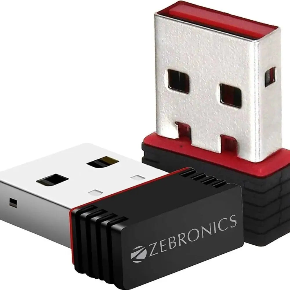 ZEBRONICS ZEB - USB150WF1 WiFi USB Mini Adapter - Laptop accessories - Laptop accessoriesZebronicsNew arrivel